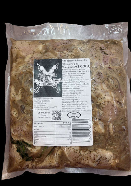 Hähnchen-Schaschlik